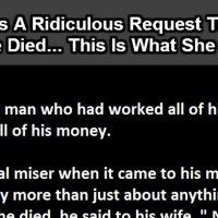 He Wanted To Be Selfish One Last Time, But Then His Wife Did This.