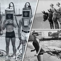 38 Rare Vintage Photos Of Things Your Grandparents Did At The Beach. What’s With #8?