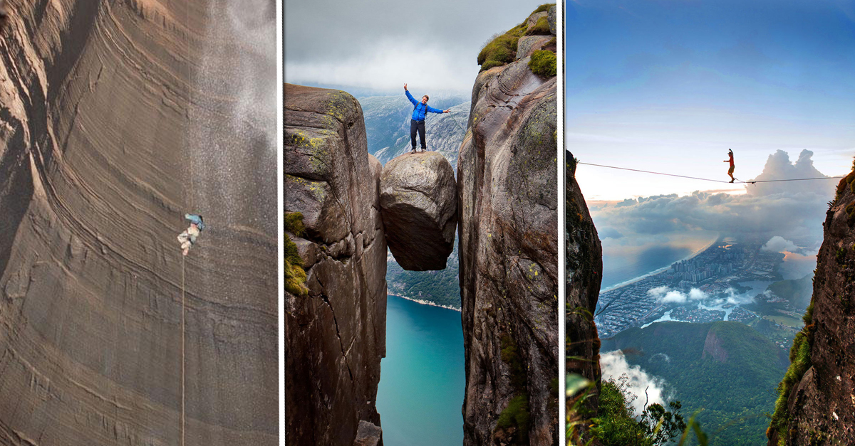 These 26 Death-Defying Photos That Will Make Your Heart Skip A Beat. #10 BIG NO!!!