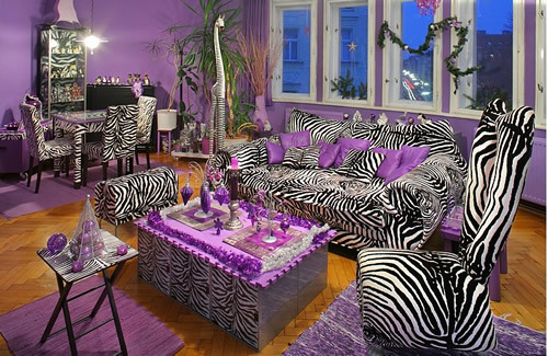Purple-zebra